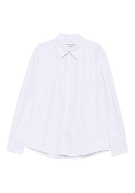 camicia beyond uomo azzura OUR LEGACY | M4252BD